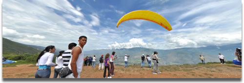parapente merida tierra negra